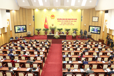 Hôm nay (9/12), HĐND thành phố Hà Nội tiến hành phiên chất vấn và trả lời chất vấn
