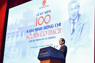 Kỷ niệm 100 năm sinh nhà ngoại giao tài ba Nguyễn Cơ Thạch