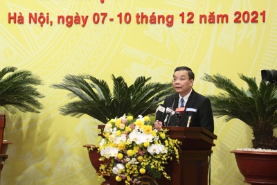 Chủ tịch UBND TP Hà Nội Chu Ngọc Anh trả lời chất vấn trước HĐND TP