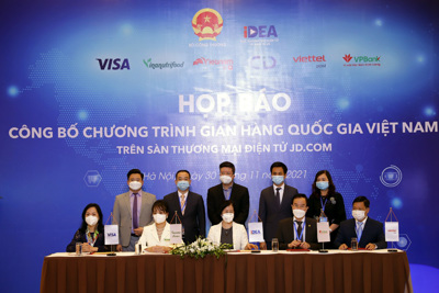 Việt Nam có gian hàng quốc gia trên sàn thương mại điện tử Trung Quốc JD.com
