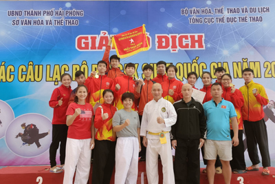 Hà Nội về Nhất toàn đoàn Giải Vô địch các CLB Pencak silat quốc gia năm 2021