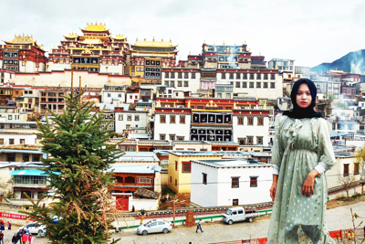 Tu viện mang vẻ đẹp tráng lệ và huyền bí ở Trung Quốc
