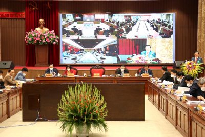 Hội nghị lần thứ 6 BCH Đảng bộ TP Hà Nội: Xem xét nhiều định hướng quan trọng cho năm 2022