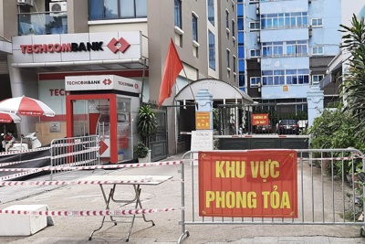 Quận Thanh Xuân: Phong tỏa tạm thời 273 căn hộ khu vực đường Lê Trọng Tấn