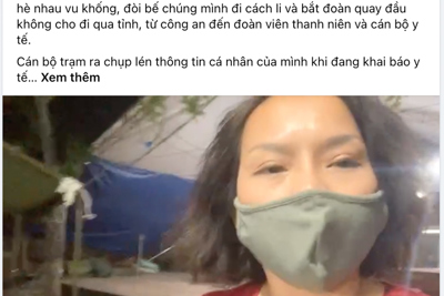 Lực lượng chức năng tố ngược đoàn của ca sĩ Thái Thuỳ Linh không chấp hành quy định phòng dịch
