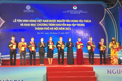 Khai mạc chương trình khuyến mại tập trung TP Hà Nội năm 2021