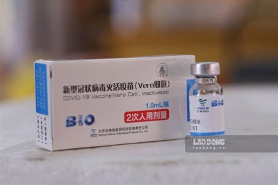 Nhiều địa phương triển khai tiêm vaccine Vero Cell của Sinopharm diện rộng