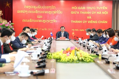 Hà Nội – Vientiane bàn thảo hướng đi hợp tác sâu rộng, thiết thực trong giai đoạn mới