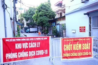 Long Biên: Khẩn trương truy vết, khoanh vùng ổ dịch Covid-19 phường Việt Hưng