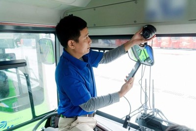 Hà Nội đôn đốc doanh nghiệp kinh vận tải hoàn thành lắp camera trên phương tiện
