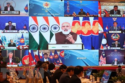 Thủ tướng đề nghị Ấn Độ ủng hộ ASEAN duy trì hòa bình ở Biển Đông