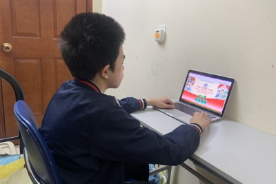 Quận Thanh Xuân: 100% học sinh từ 12 tuổi trở lên tham gia thi tìm hiểu pháp luật phòng, chống dịch