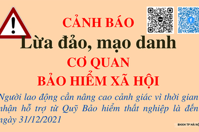 Hà Nội: Cảnh báo mạo danh cơ quan BHXH qua tin nhắn để lừa đảo