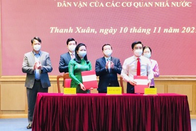 Quận Thanh Xuân: Phối hợp, nâng cao chất lượng, hiệu quả công tác dân vận