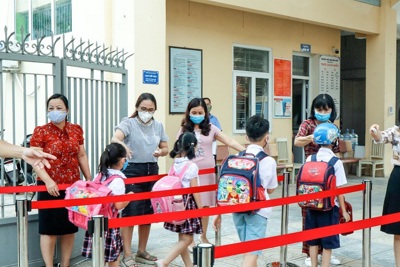 Hà Nội: Bốn kịch bản đón học sinh trở lại trường học mới là đề xuất