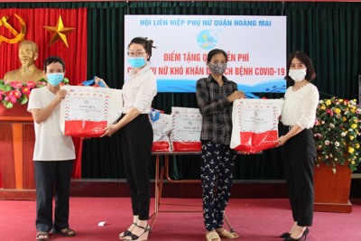 Phụ nữ quận Hoàng Mai vận động miễn giảm hàng tỷ đồng tiền thuê nhà cho lao động nữ tự do