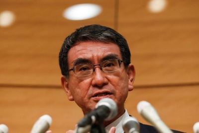 Bộ trưởng Taro Kono dẫn đầu thăm dò về kế nhiệm Thủ tướng Nhật Bản