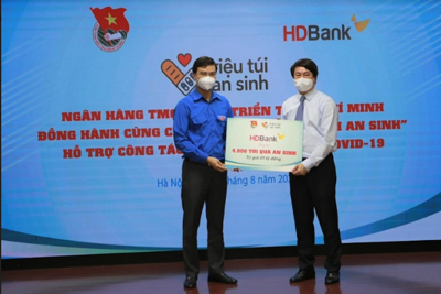 HDBank đồng hành cùng chương trình triệu túi an sinh