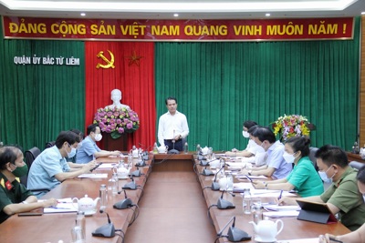 Quận Bắc Từ Liêm duy trì “vùng xanh” an toàn chống dịch Covid-19