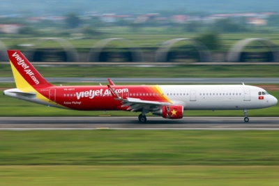 Máy bay Vietjet đi Seoul hạ cánh khẩn cấp tại Nội Bài