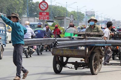 TP Hồ Chí Minh chưa muốn “khai tử” xe thô sơ, 3 bánh?