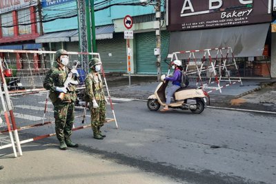 TP Hồ Chí Minh: Người dân chấp hành nghiêm túc lệnh cấm ra đường