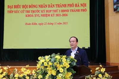 Chủ tịch HĐND TP Nguyễn Ngọc Tuấn: Hà Nội đang tập trung thích ứng an toàn với dịch gắn với phát triển kinh tế