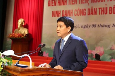 Chủ tịch Nguyễn Đức Chung: Những tấm gương người tốt - việc tốt góp phần làm Thủ đô thêm đẹp