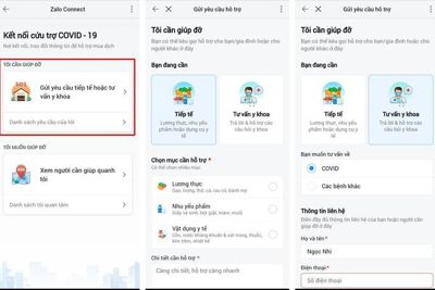 Zalo Connect: Ứng dụng giúp đỡ cộng đồng mùa dịch