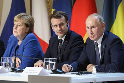 Nga-Đức-Pháp xem xét tổ chức thượng đỉnh Bộ tứ Normandy về Ukraine