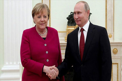 Lãnh đạo Nga, Đức sắp thảo luận về dự án Dòng chảy Phương Bắc 2