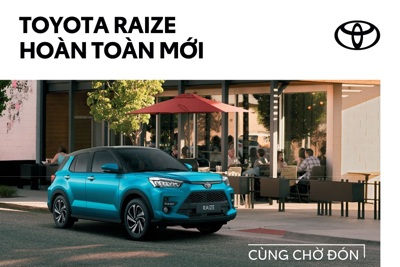 SUV đô thị cỡ nhỏ Toyota Raize sắp có mặt tại thị trường Việt Nam