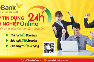 Mở tài khoản, vay online và nhận ưu đãi lãi vay từ HDBank