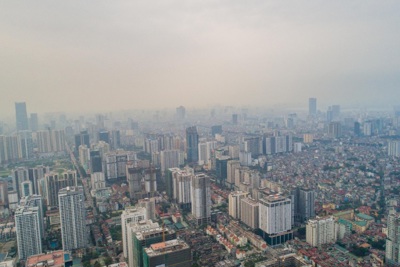 Ngày cuối tuần chất lượng không khí tại Hà Nội ở mức trung bình và tốt