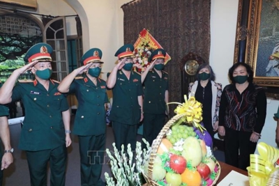 Đoàn Quân ủy Trung ương, Bộ Quốc phòng dâng hương tưởng niệm Đại tướng Võ Nguyên Giáp