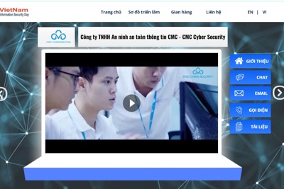 CMC giới thiệu giải pháp An ninh an toàn thông tin tại Hội thảo - Triển lãm Quốc tế ngày An toàn thông tin Việt Nam 2021
