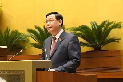 Chủ tịch Quốc hội Vương Đình Huệ: Quốc hội luôn đặt người dân và doanh nghiệp ở vị trí trung tâm trong mọi quyết sách