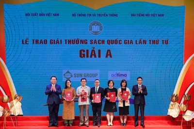 2 tác phẩm xuất sắc đạt giải A Giải thưởng sách Quốc gia lần thứ 4