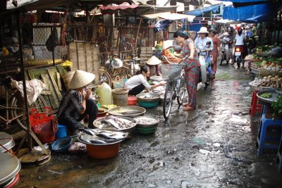 Tràn lan cấp Giấy đi đường: “Cứ ai mua cá là được cho Giấy của chợ Yên Sở”