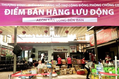 Quận Thanh Xuân tổ chức 4 điểm bán hàng lưu động phục vụ người dân