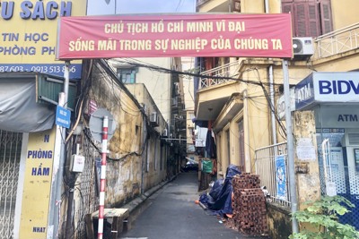 Hà Nội: Gỡ phong tỏa ngõ 332 đường Nguyễn Trãi, quận Thanh Xuân