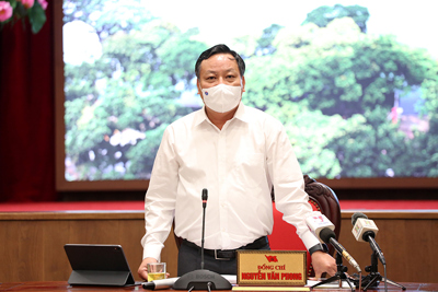 Phó Bí thư Thành ủy Nguyễn Văn Phong: Thường vụ Thành uỷ Hà Nội đồng ý tiếp tục giãn cách xã hội đến 6 giờ ngày 6/9