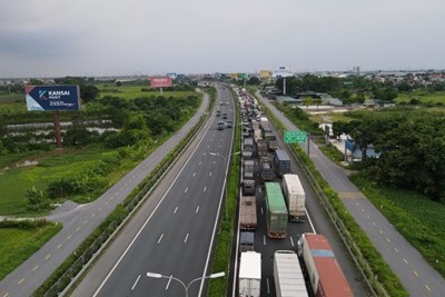 Sở GTVT Hà Nội lý giải về ùn tắc trên cao tốc Pháp Vân - Cầu Giẽ
