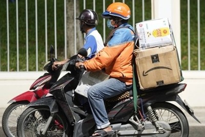 Hà Nội yêu cầu shipper hoạt động tại Vùng 1 phải có giấy xét nghiệm Covid-19