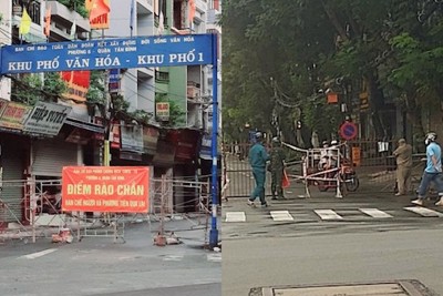 TP Hồ Chí Minh trước giờ “G”: Nhiều nơi đã dỡ bỏ chốt phong tỏa, rào chắn