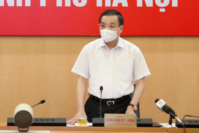 Chủ tịch UBND TP Chu Ngọc Anh: Hà Nội thúc đẩy phát triển 5 ngành, lĩnh vực bị ảnh hưởng nặng nề của dịch bệnh