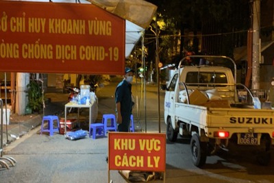 Quận Hoàng Mai: Mở rộng vùng phong tỏa ổ dịch tại phường Giáp Bát
