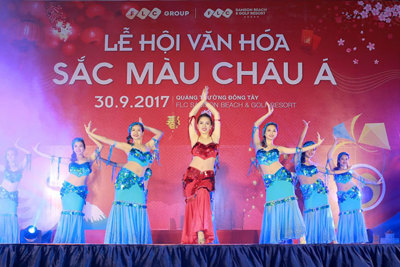 Rực rỡ lễ hội sắc màu châu Á tại FLC Sầm Sơn
