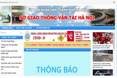 Sở Giao thông Vận tải Hà Nội tiếp tục dừng giải quyết thủ tục hành chính trực tiếp