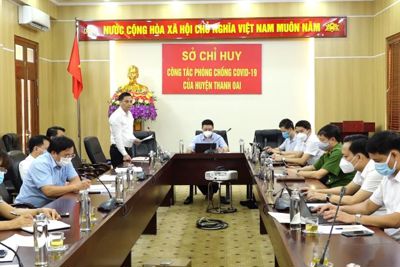 Huyện Thanh Oai: Kịp thời gỡ khó trong công tác phòng, chống dịch Covid-19